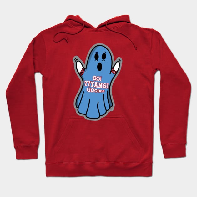 Ghost Tennessee Titans Hoodie by Rad Love